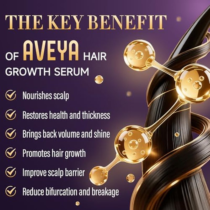AVEYA Hair Growth Spray with Biotin & Rosemary Oil - 60ml