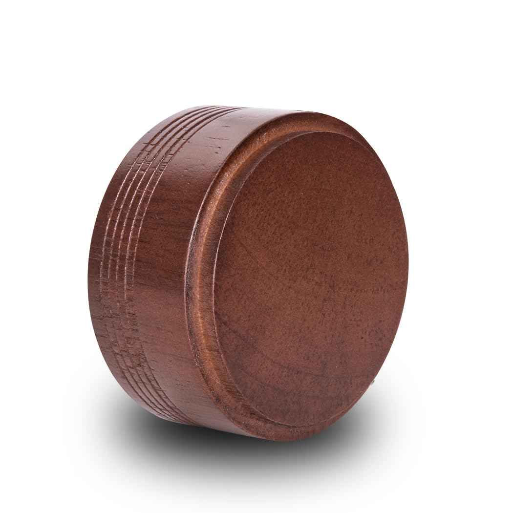 Danweix Wooden Shaving Bowl, Shaving Soap & Cream Bowl for Men Classic Style Easy to Lather Fits Wet Shaving (4#)