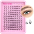PHKERATA 120pcs Natural Lash Clusters - DIY Wispy Eyelash Extensions 8-16mm