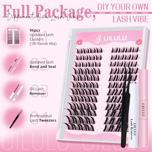 Manga Fairy Lash Clusters Kit 10-16mm D Curl Eyelashes