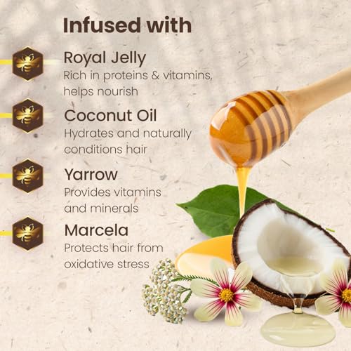 Tio Nacho Ultra-Moisturizing Frizz Control Conditioner with Organic Coconut Oil and Royal Jelly, Deep Hydration and Shine for Dry or Damaged Hair, with Natural Botanical Extracts, 14 fl oz (Pack of 3)