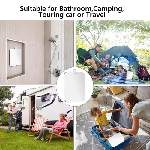 Fogless Shower Mirror 6x4 Inch Shatterproof Acrylic