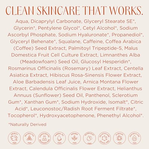 InstaNatural Hyaluronic Acid Eye Gel Cream, 0.5 Oz