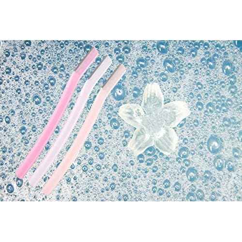 Facial Razor Large for Women Pack of 9(3pcs x 3 packs) Includes MAYAX Original Oil Blotting Paper japan import