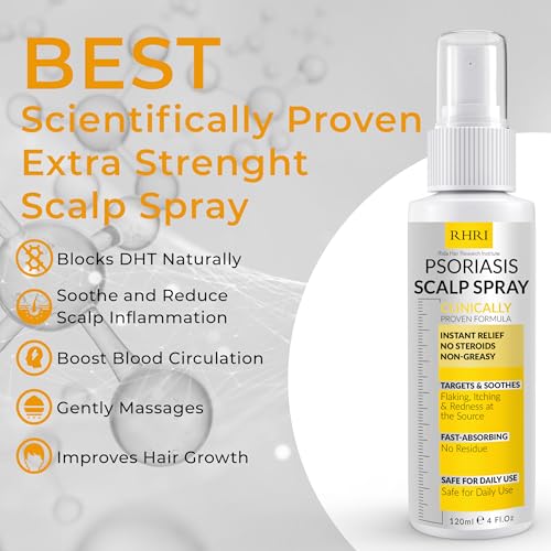 Psoriasis Scalp Spray for Fungal Infections & Itchy Relief