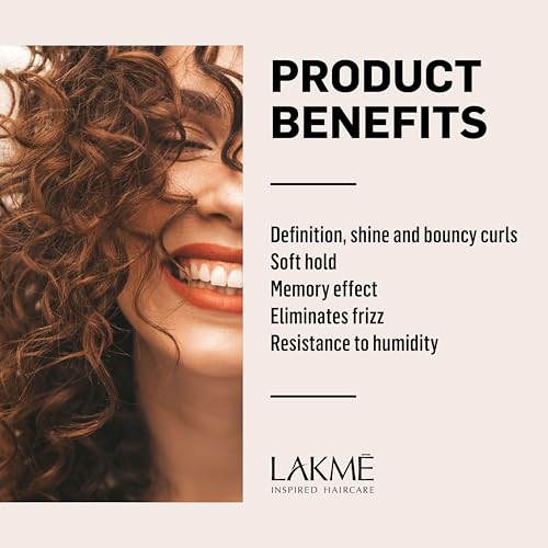 Lakmé K.Finish Curl Defining Cream - 5.1 Fl Oz Frizz Control