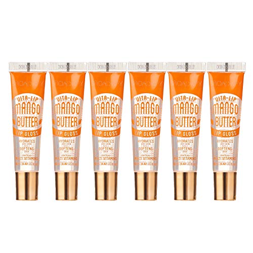 Ruby Kisses Broadway Vita-Lip Clear Gloss 6 Pack
