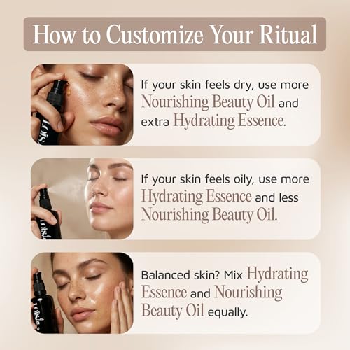 Lo?s Lee Try-Out Kit ? European Netherlands Skincare Discovery Set ? Mini Oil Cleanser, Hydration Essence & Beauty Oil ? No Creams, No Chemicals, Daily Ritual for Glowing Skin