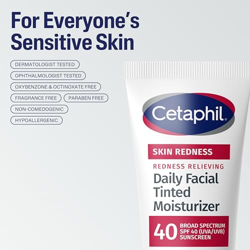 Cetaphil Redness Relieving Tinted Moisturizer SPF 40