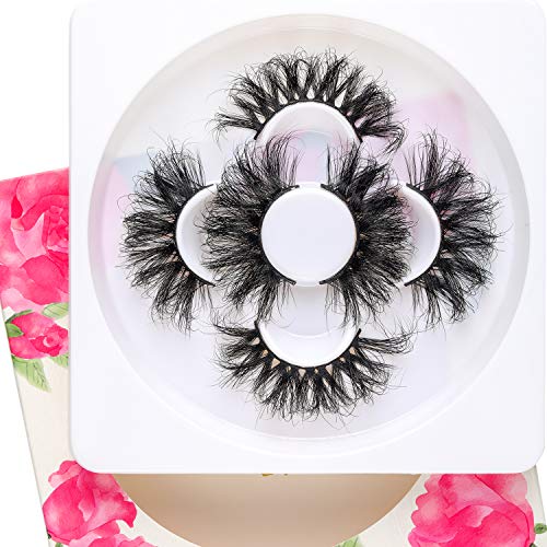 25mm 3D Mink Lashes Full Volume Fluffy Siberian Fur