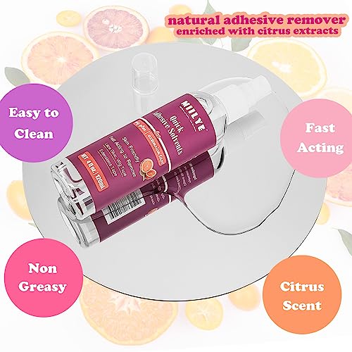 MIILYE Tape in Hair Extension Remover Spray - 4OZ Fast Acting