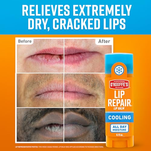 O'Keeffe's Lip Repair Cooling Lip Balm - Twin Pack