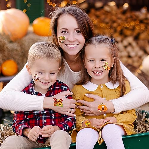 HOWAF 96 Pieces Fall Temporary Tattoos for Kids