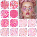 12-Shape Body Glitter Set – Face, Hair & Nail Gel for Parties
