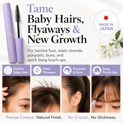 Plus eau Hair Finishing Stick - Extra Strong Edge Control & Anti-Frizz