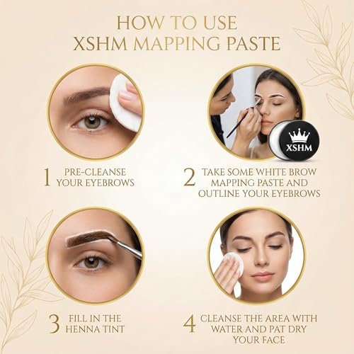 XSHM 20g Pink Brow Mapping Paste for Microblading