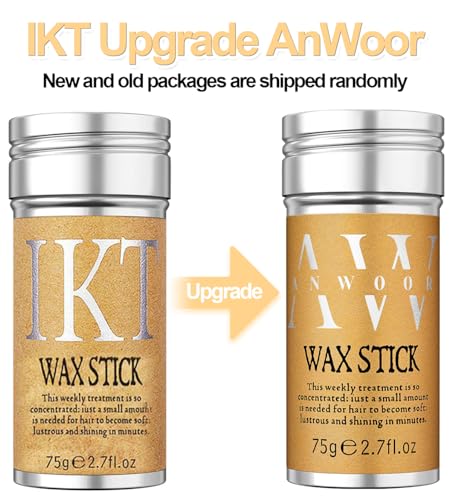 Hair Wax Stick for Flyaways and Edges - Smoothing Pomade for Kids & Adults