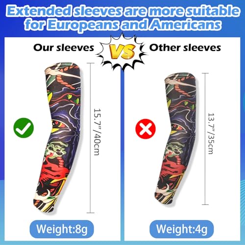 Aresvns Tattoo sleeves cover for men and women, Arm Sleeves UV Sun Protection