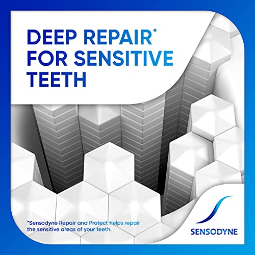 Sensodyne Repair & Protect Whitening Toothpaste, 3.4 oz (Pack of 2)