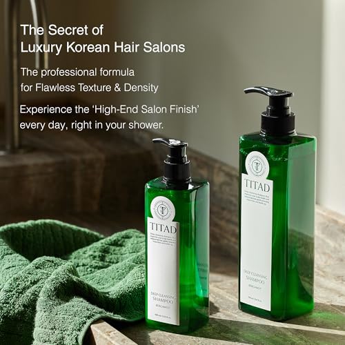 TITAD Scalp Detox Clarifying Shampoo - Sulfate-Free AHA & Rice Water