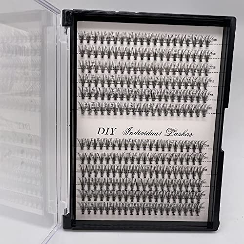 20D Cluster Lashes 240pcs Mix 9-14mm C Curl Extensions