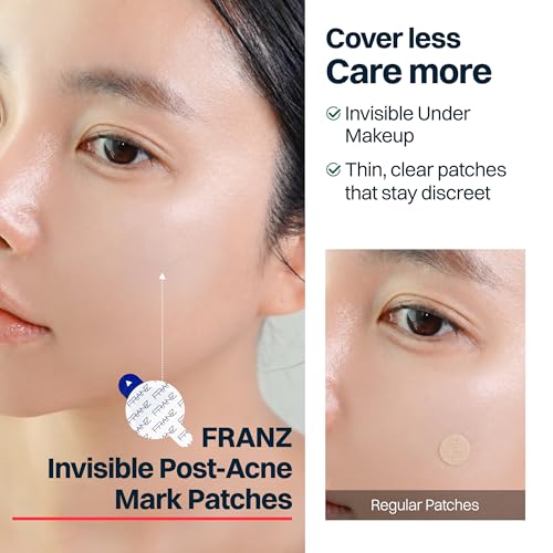FRANZ Invisible Post-Acne Mark Patches, 72 Count | UPF 50+