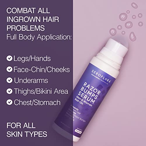 Butt Acne Cream & Razor Bump Serum ? Helps Reduce the Look of Ingrown Hairs, Bumps & Redness ? Post-Shave & Waxing Skin Comfort - Bundle