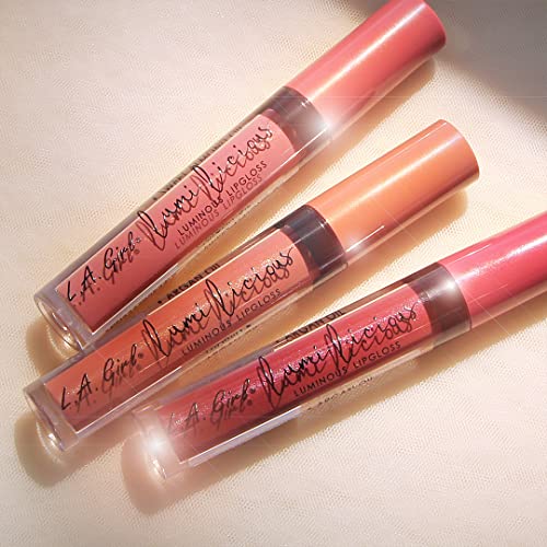 L.A. Girl Lumilicious Luminous Lipgloss, Peach GLG941