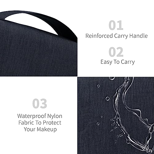 Large Capacity Toiletry Bag with Hanging Hook - Waterproof Travel Organizer