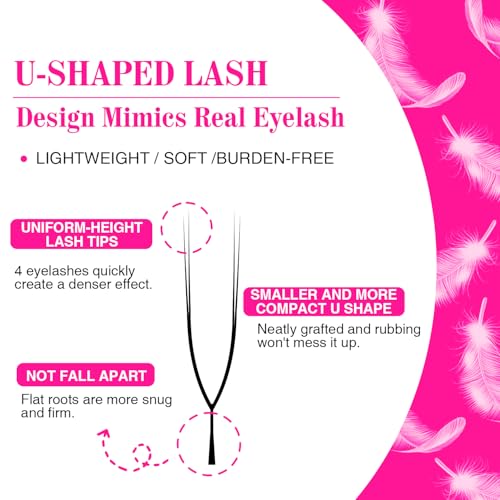 TDANCE UU 2D Lash Extensions - Volume Lash Fans 8-15mm
