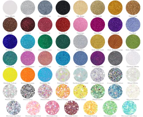 MARBLERS Holographic Glitter Fine Holo Silver 1.5oz