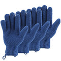 Exfoliating Bath Gloves for Shower & Spa – 2 Pairs