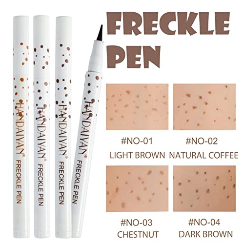 4-Color Freckle Pen - Waterproof Natural Makeup