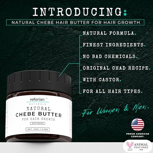 Chebe Hair Butter for Growth, Moisture & Frizz Control