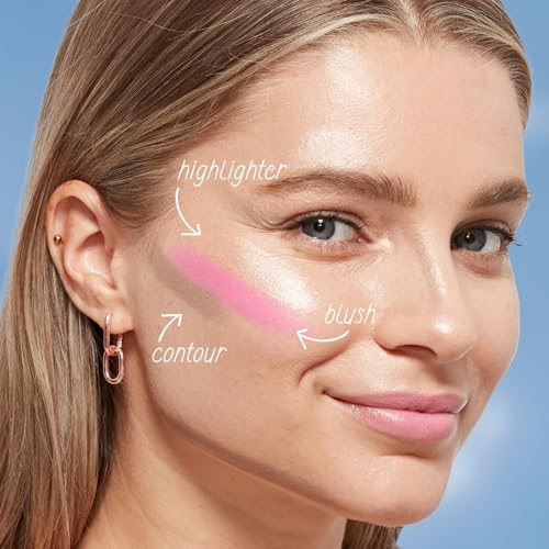 CoverGirl Trublend Skin Enhancer Contour Stick Balm 0.21oz - Sculpt & Highlight, Vegan Formula