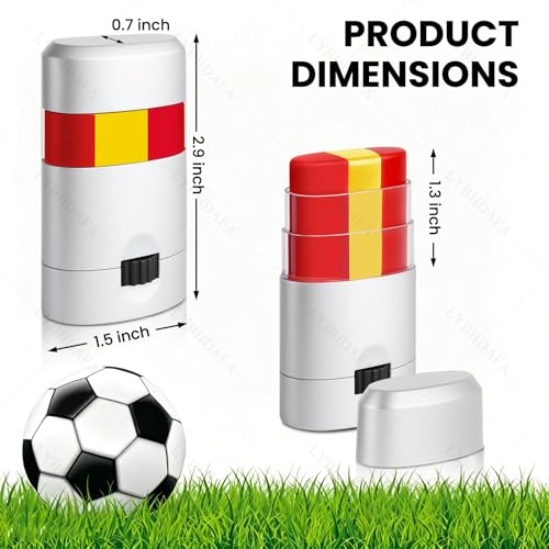 Spain Flag Face Paint Stick - World Cup 2026 Sports Fan Makeup
