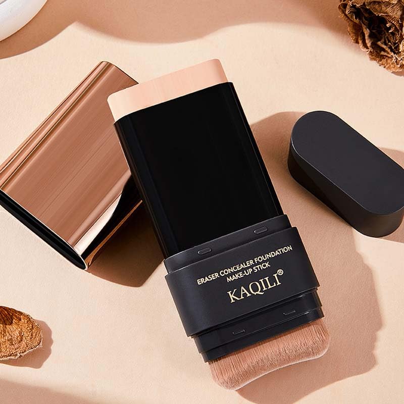 Dual-Ended Foundation & Concealer Stick - Long-Lasting, Moisturizing (2pc)