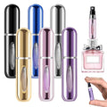 6-Pack 5ml Refillable Travel Perfume Bottles - Leak-Proof Atomizers
