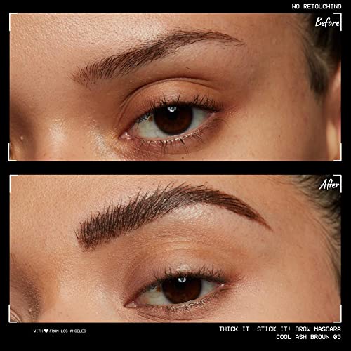 NYX Thick It Stick It Brow Mascara - Cool Ash Brown Eyebrow Gel