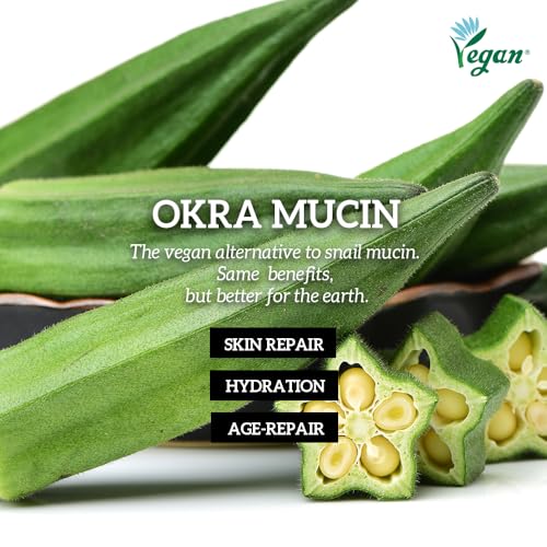 DONGSUNG RANNCE Okra Mist, Face Mist with Okra Fruit Extract and Abelmoschus Manihot Flower Extract, Hydrates and Nourishes Skin, Day Care, 3.38 fl oz (100ml)