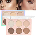 evpct 6-Color Face Contour & Highlight Palette Kit