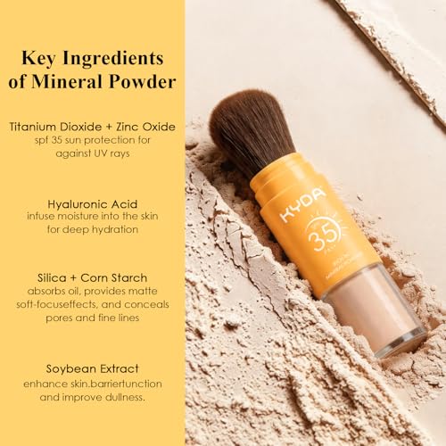 Mineral Sunscreen Loose Powder SPF 35 for Face & Scalp