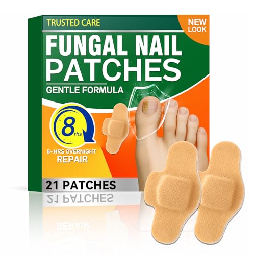 Extra Strength Fungal Nail Patches - 21 PCS Hydrogel Treatment