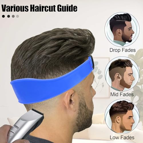 Silicone Neckline Shaving Template for DIY Haircuts