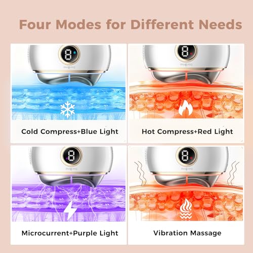 Electric Gua Sha Tool with Hot & Cold Modes & Microcurrent