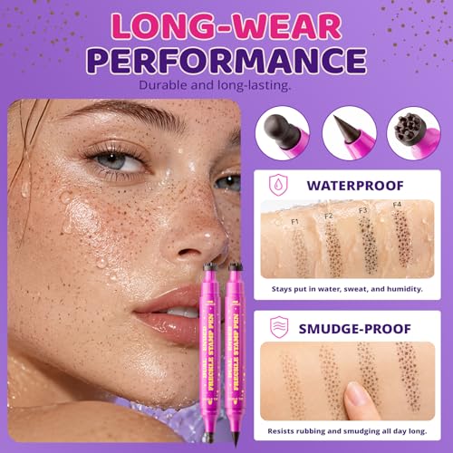 Freckle Stamp Pen Dual-Ended - Waterproof Makeup Marker