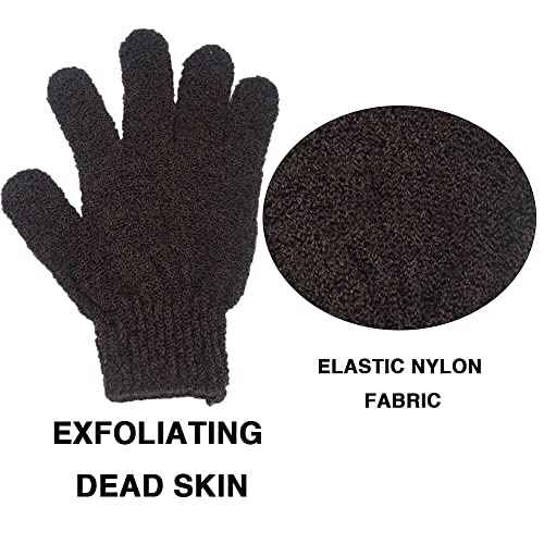 4 Pack Self Tanning Mitt Applicator Kit, with Self Tanner Mitt, Self Tan Back Applicator, Exfoliating Glove, Flat Top Face Tanner Brush, Tan mit for Self Sunless Tanner (leopard)