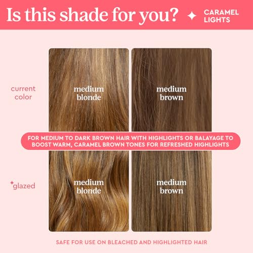 Glaze Super Gloss Caramel Lights Hair Toner for Highlights