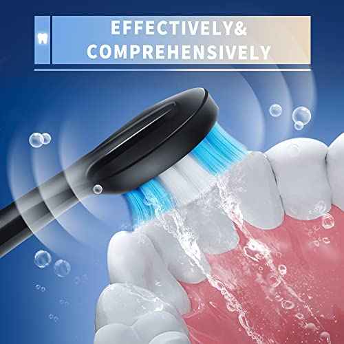 Electric Toothbrush with Water Flosser, 3 in 1 Electric Toothbrush with 4 Modes, Toothbrush and Water Flosser Combo for Adults, Water Flosser Portable for Travel and Home