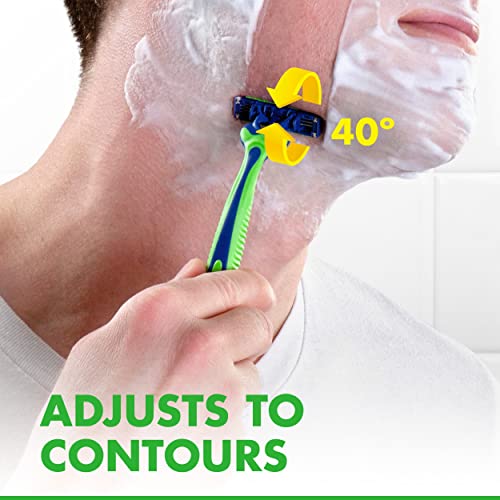 Gillette Sensor3 Sensitive Men's Disposable Razor, 4-Pack